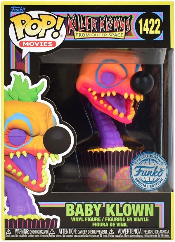 Pop! Killer Klowns 1422 Baby Klown Black Light Special Edition