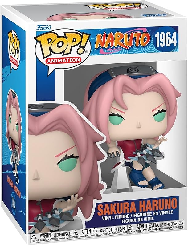 Funko POP! Animation: Naruto Classic - Sakura Haruno | Official Anime Merch - Collectable Vinyl Figurine for Shelf Display - Birthday Gift Idea for Fans and Collectors