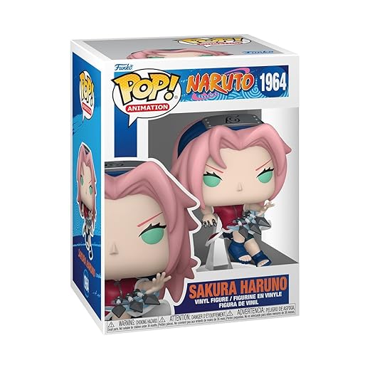 Funko Pop! Animation: Naruto Classic - Sakura Haruno - Figura in Vinile da Collezione - Idea Regalo - Merchandising Ufficiale - Giocattoli per Bambini e Adulti - Anime Fans