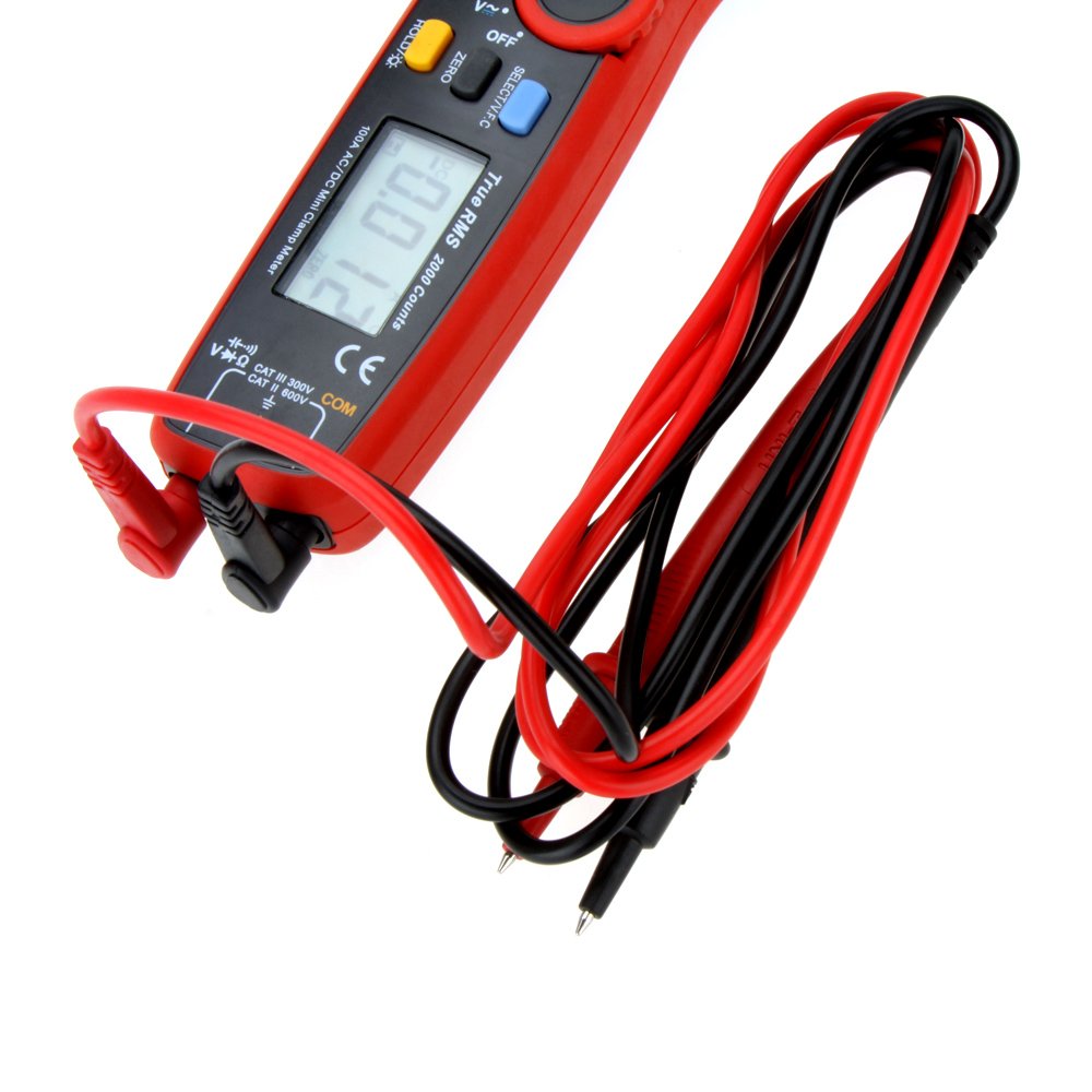 HappyCow Unit UT-210E Multimètre numérique AC DC avec pince multimètre de résistance de fréquence