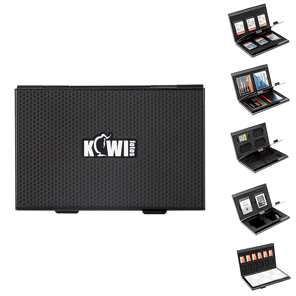 Porta Schede SD Kiorafoto - Custodia Impermeabile Per 24 SD E 24 Micro SD - Foto 4