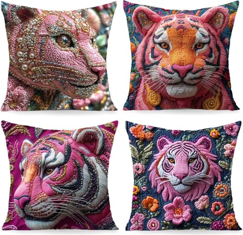 �� �N�b�V�����J�o�[ 55X55cm�s���N �N�b�V�����J�o�[ 4���Z�b�g �h�� Cushion Cover ���ʃv�����g �V���v���ȃf�U�C�� �B���t�@�X�i�[�t���C���\�t�@�w���� �������J�o�[ �Q���p �\�t�@�p ���O�p�e�B�I ���� �ƒ� �� �������� PjY