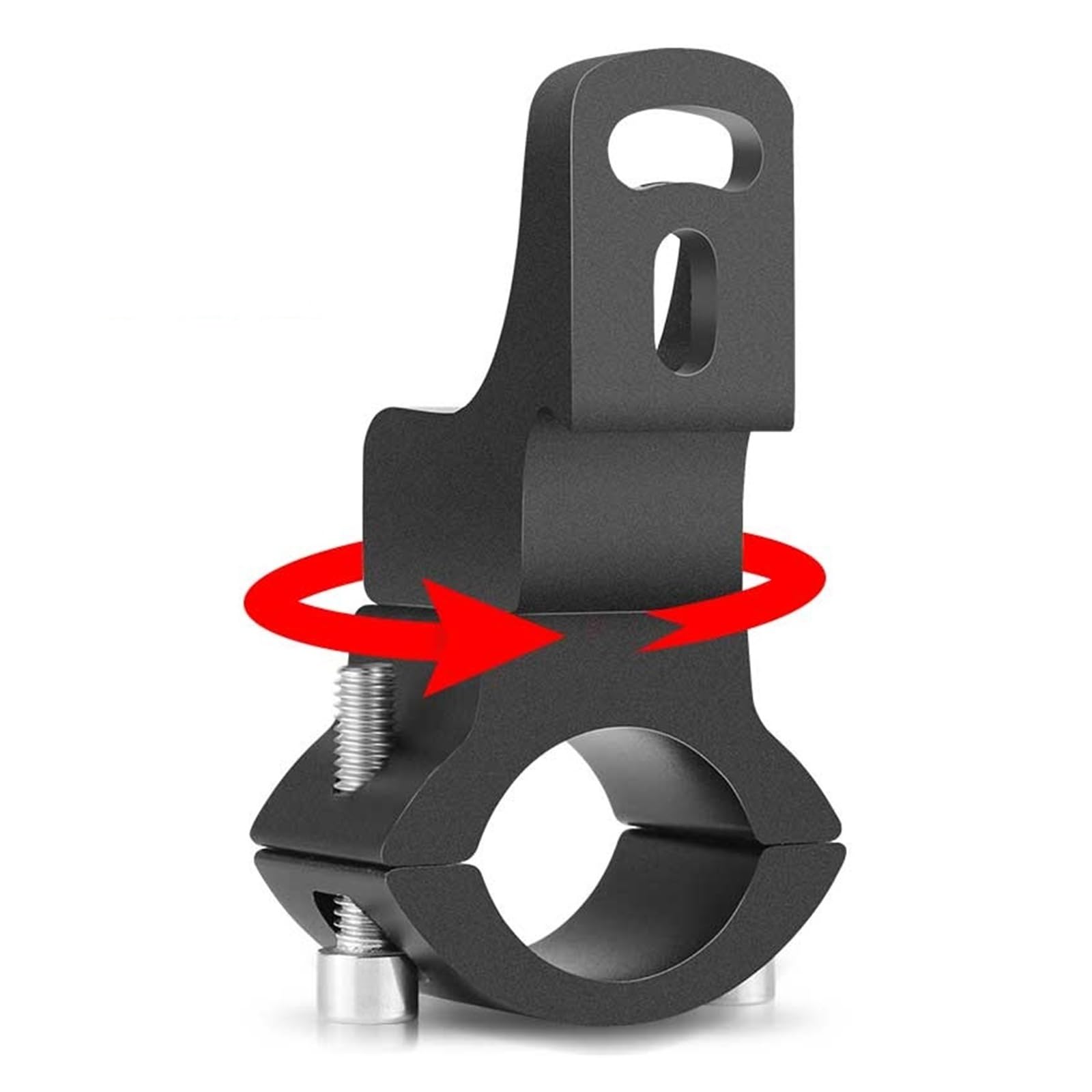 Soporte de montaje for motocicleta de 360 ​​grados, 22-30 mm, foco, faros antiniebla, luces de conducción, soportes de lámparas auxiliares, soporte for bicicletas(4pcs)