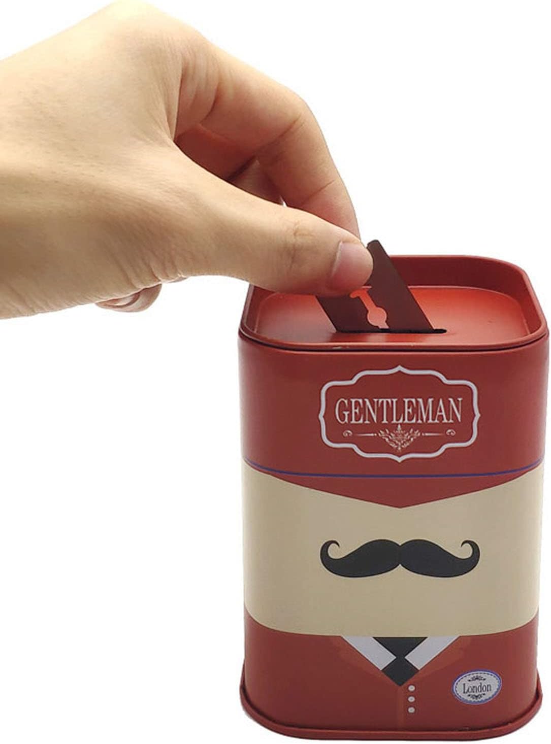 DHinkyoung Razor Blade Bank, Gentleman Style Shaver Disposal Case with