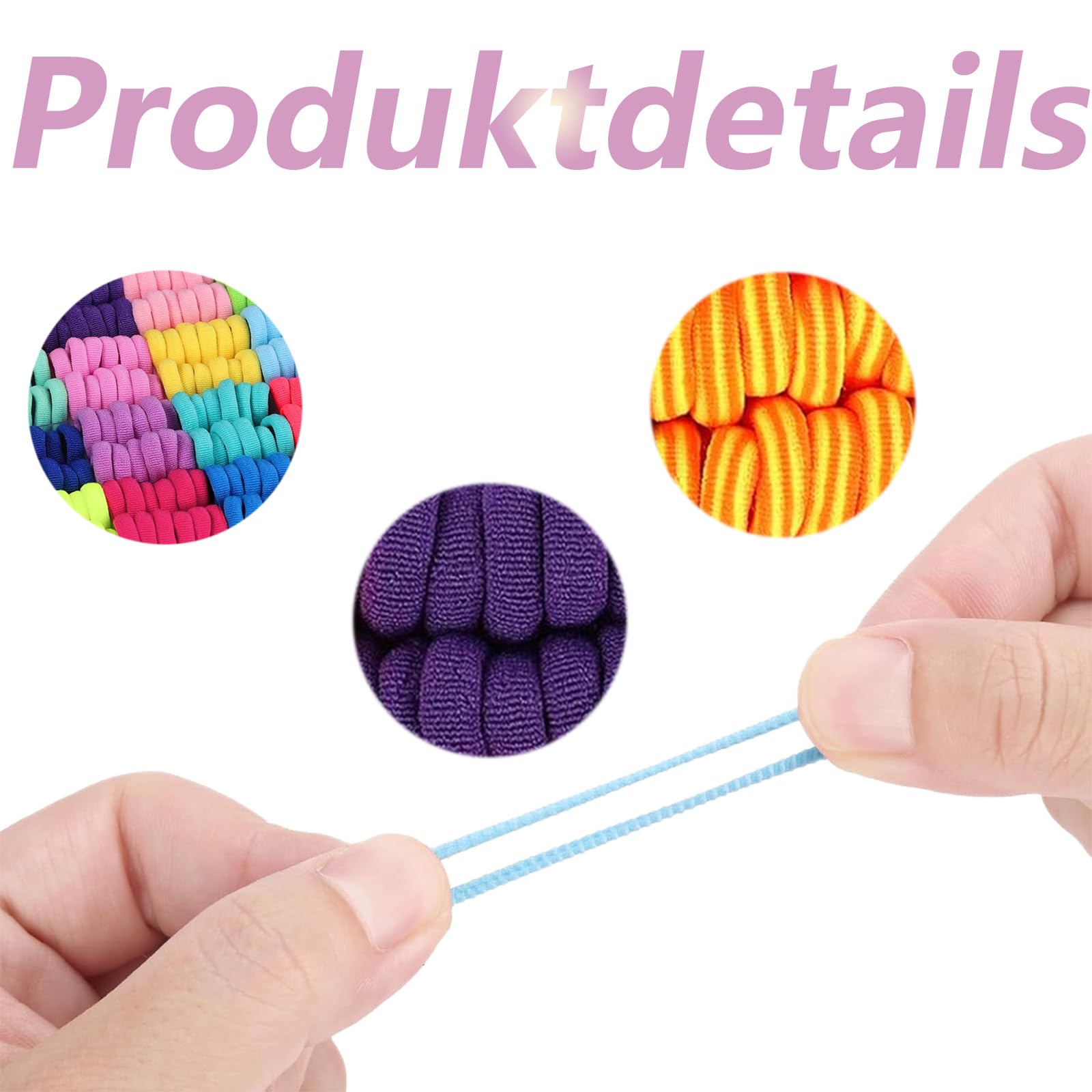 400 gomas elásticas para el pelo para niñas, pequeñas, con caja de clasificación, coloridas, sin costuras, para bebés, muy elásticas, versátiles, para trenzas de niños y viajes, colores mezclados al