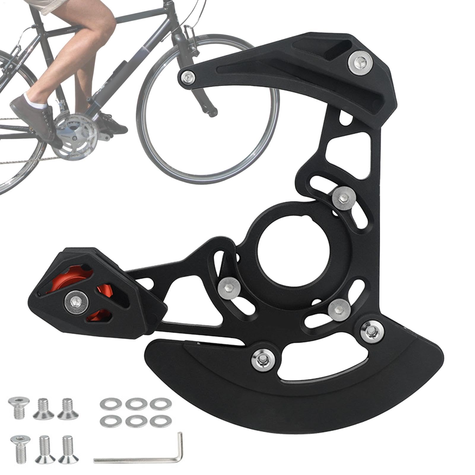 Empêche le glissement de la chaîne stabilisateur de chaîne de vélo - 8