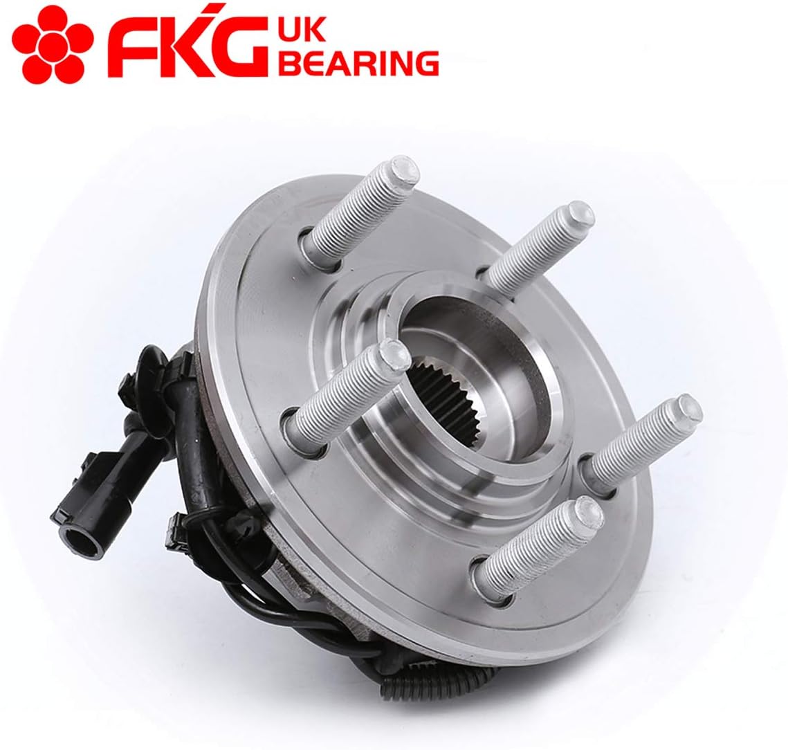 FKG 515050 Front Wheel Bearing Hub Assembly Fit for 2002-2005 Ford Explorer (4 Door Models), 2003-2005 Lincoln Aviator, 2002-2005 Mercury Mountaineer