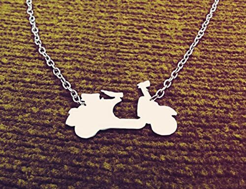 Vespa Scooter Necklace