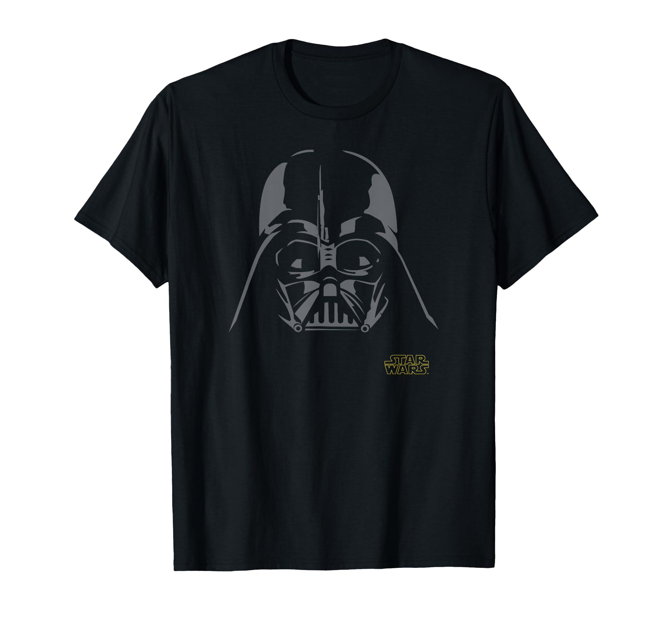 Ropa Coleccionista Star Wars Camiseta Star Wars Darth Vader Con Casco -  Ropa Cómoda De Algodón Camisetas Star Wars Hombre, image size:2138x2000
