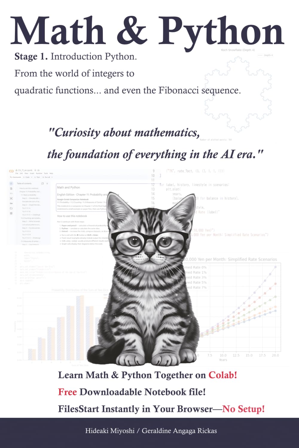 Math & Python - Stage1: "Curiosity about mathematics, the foundation of everything in the AI era."