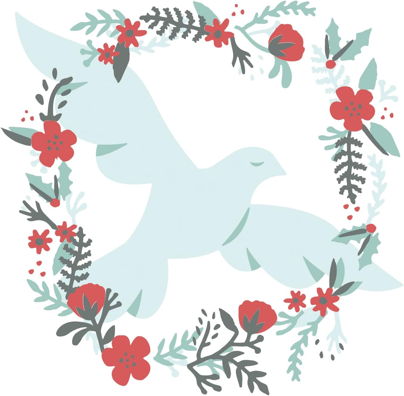 Sizzix Layered Reusable Stencils for Crafts 4PK Dove | 664931 | Chapter 4 2022