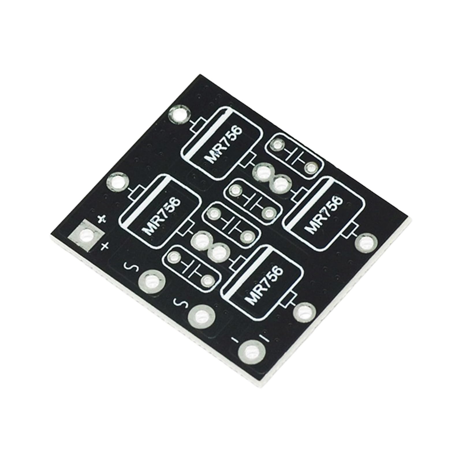 Powerful Bridge Rectifier with Parallel Capacitors 600V Rating 55C to 150C Ranges Stack Bridge Rectifiers 12A High Speed Rectifier