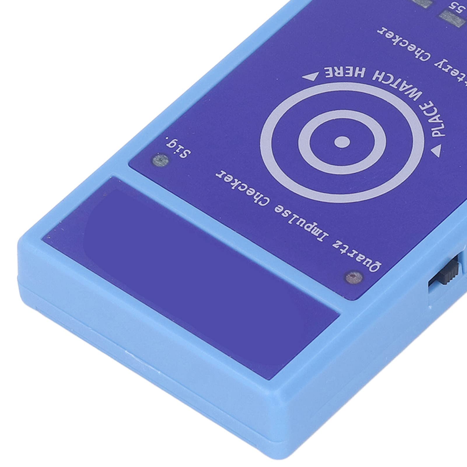 Hyuduo Detector de Reloj de Cuarzo Probador de Impulso de Cuarzo Portátil y Verificador de Batería de Botón Comprobador de Batería de Reloj Fácil de Transportar de Doble Propósito para Reparación