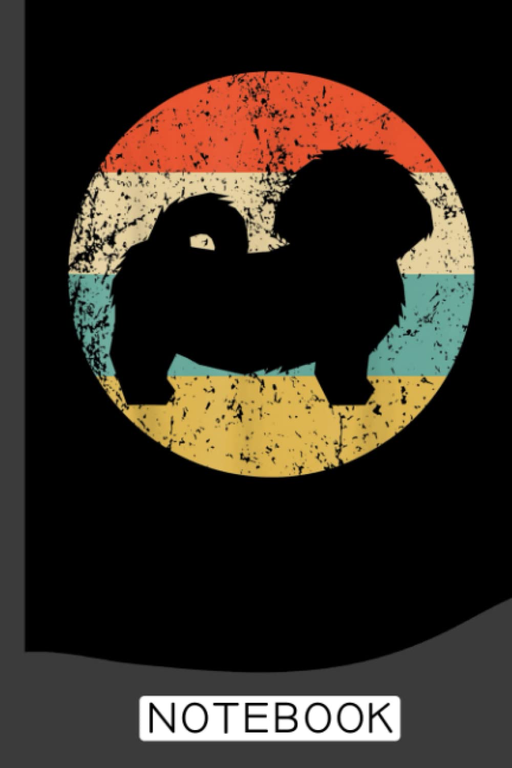 Vintage Retro Shih Tzu Dog Notebook: Shih Tzus Notebook Journal: Shih Tzu Journal - 120 Page Paperback Notebook - (6"x9")
