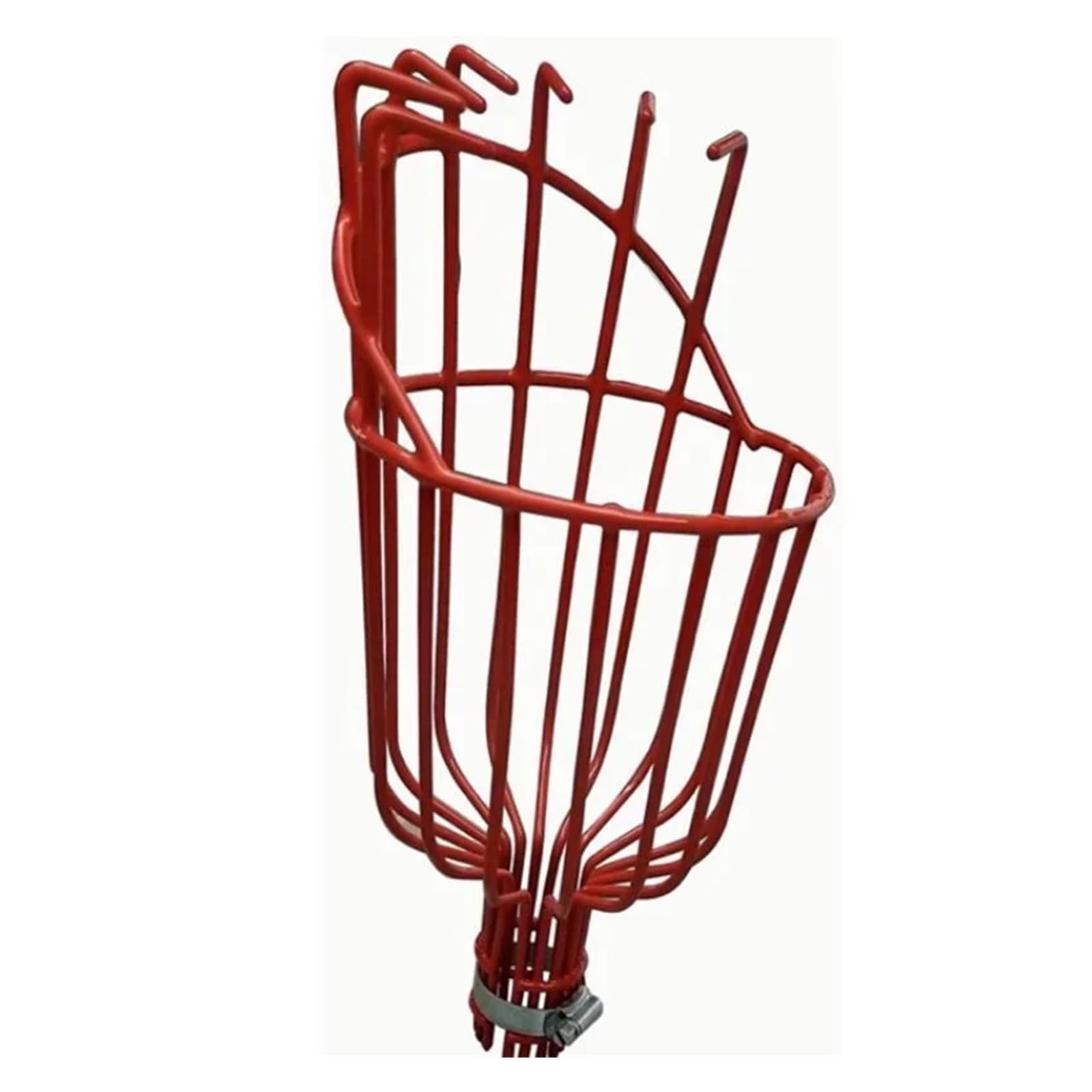 Raccoglitore leggero per alberi, Asta telescopica rossa for raccoglitrice di frutta staccabile for il giardinaggio domestico della fattoria del giardino frutteto mele