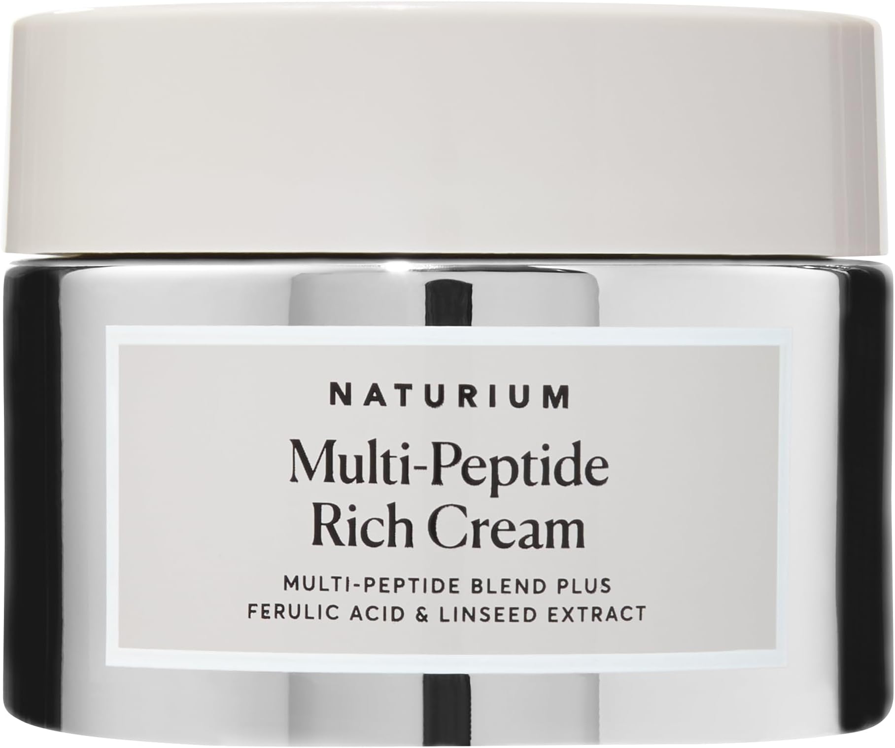 Multi-Peptide Rich Cream, Hydrating & Nourishing to Help Appearance of Fine Lines & Wrinkles, Vegan & Cruelty-Free, 1.7 oz
