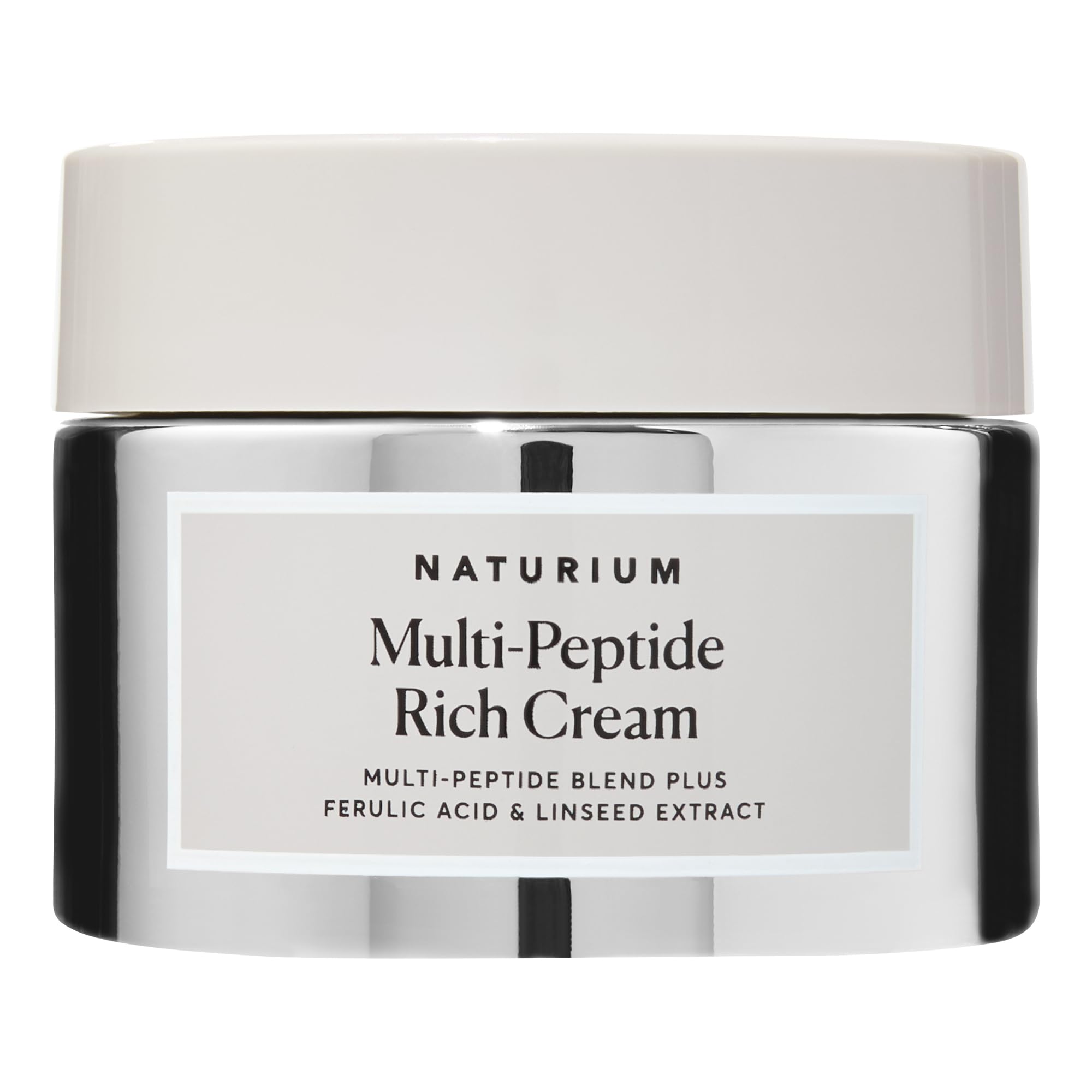 Multi-Peptide Rich Cream, Hydrating & Nourishing to Help Appearance of Fine Lines & Wrinkles, Vegan & Cruelty-Free, 1.7 oz