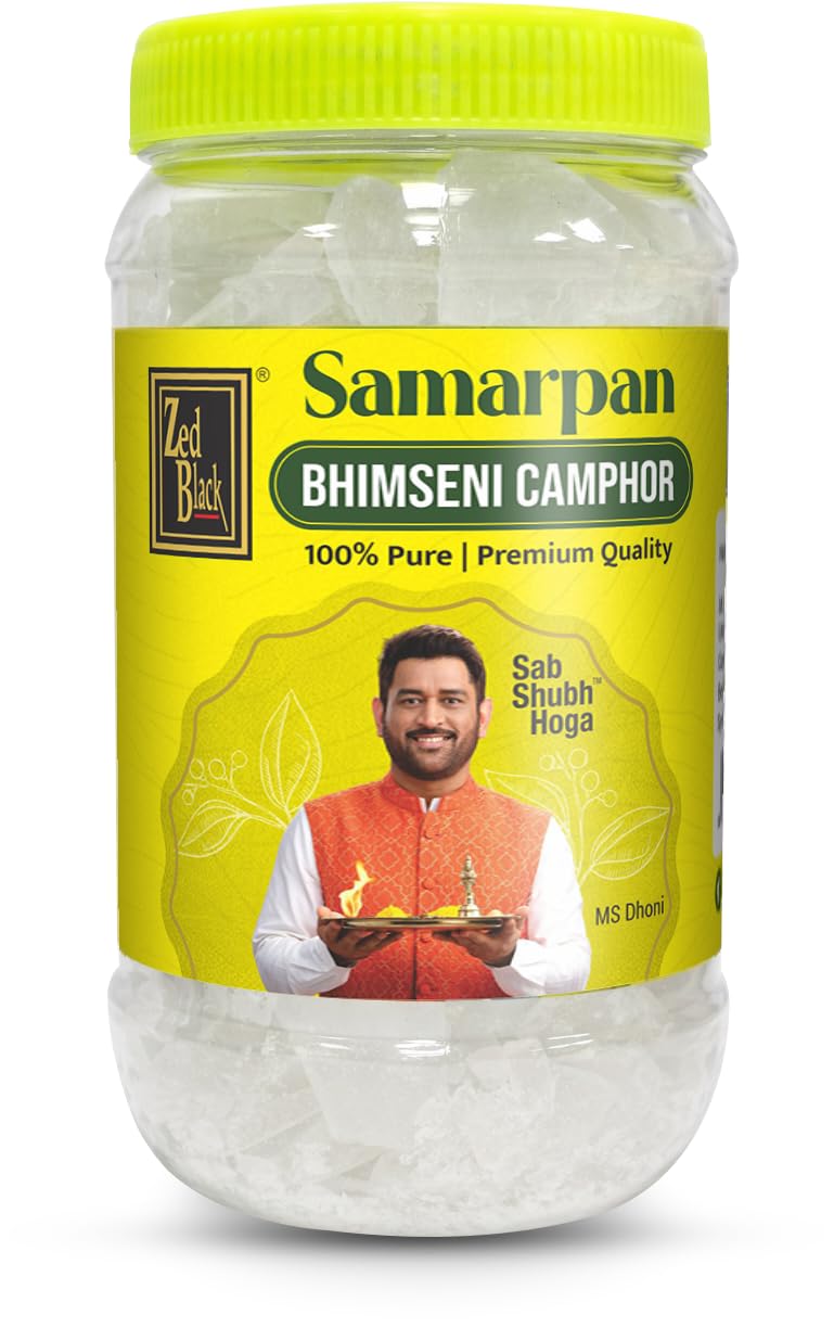 Zed Black Bhimseni Camphor Kapoor - Natural Fragrance -3