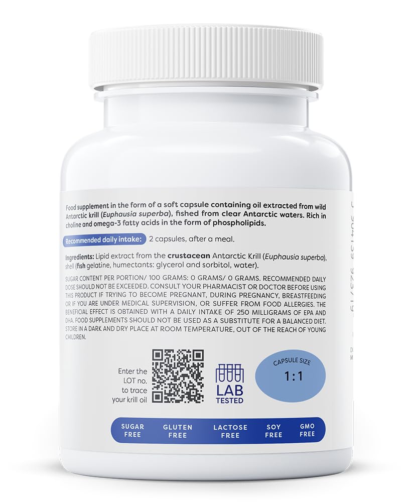 Osavi Super Krill Oil, 1180mg - 60 softgels