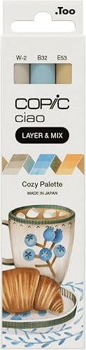 Copic Ciao Layer & Mix 3pc Set (Cozy)