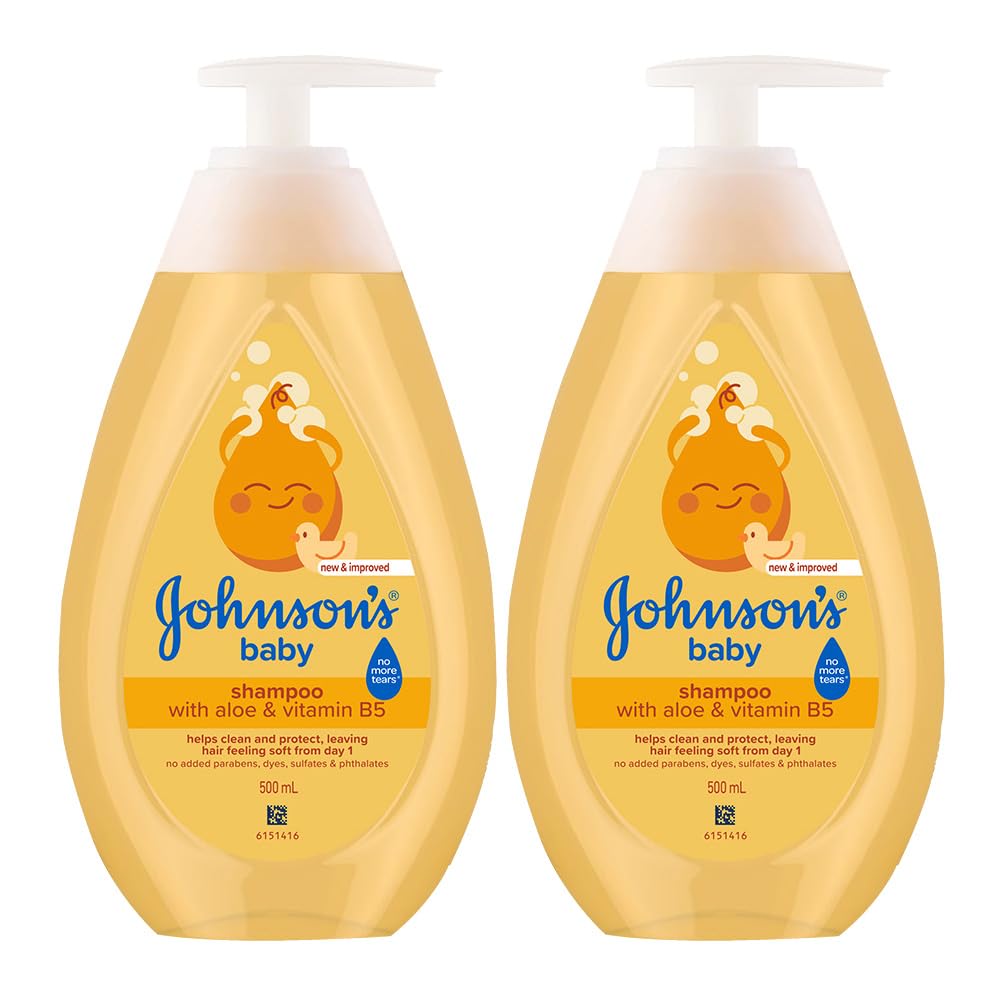 Johnson & Johnson Baby No More Tears Baby Shampoo 500Ml (Pack Of 2)-image-34