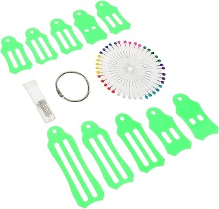 Ciieeo 1set Folding Fabric Supplies for Bias Tape Quilting Compact Sewing Tools for Dressmaking Embroidery and Daily Sewing Projects