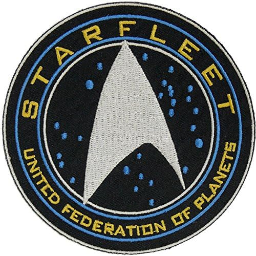 Star Trek Beyond Starfleet United Federation of Planets Halloween Costume Embroidery Patch Easy Iron/Sew On