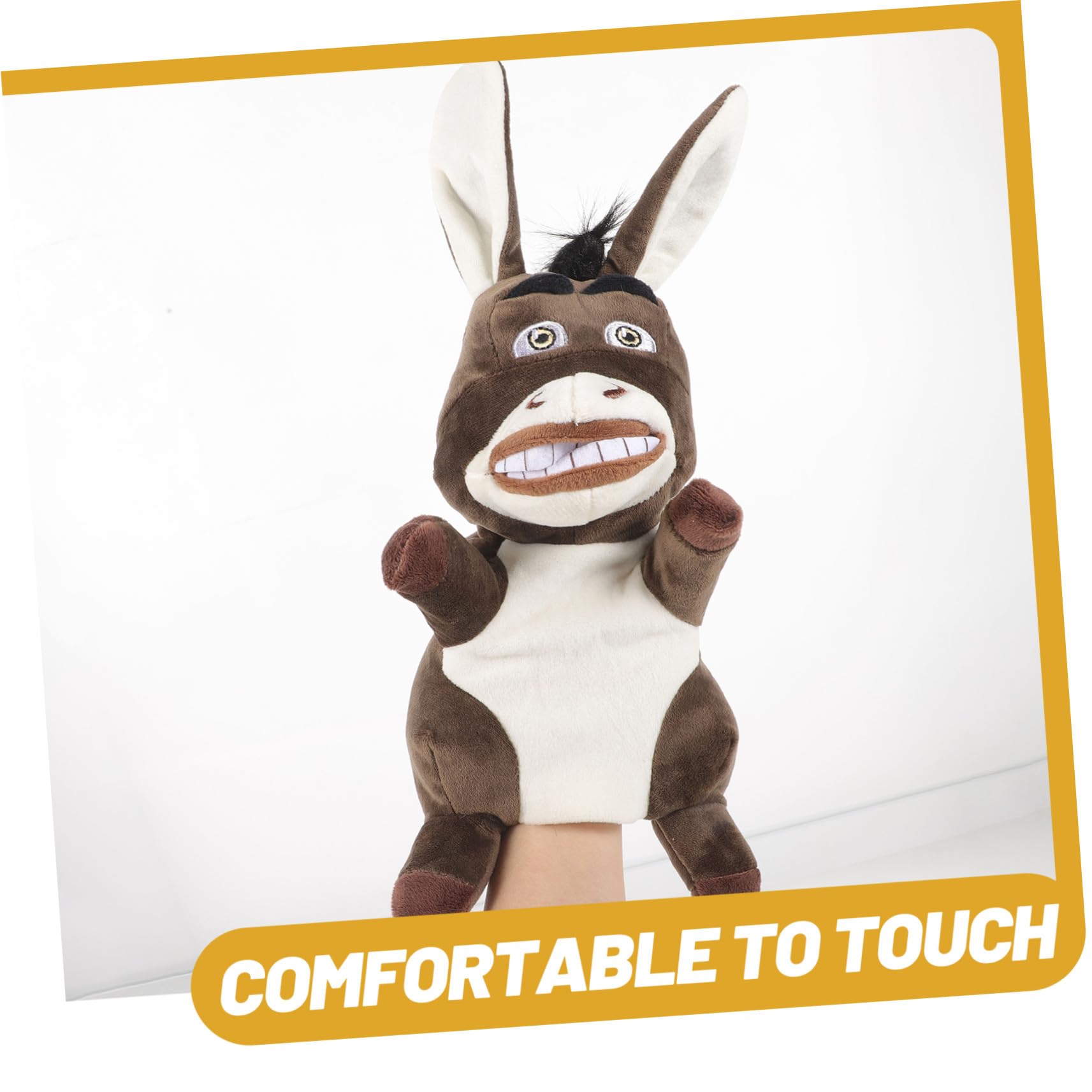Marioneta de Mano de Burro de Peluche, 1 Pieza, Cuento