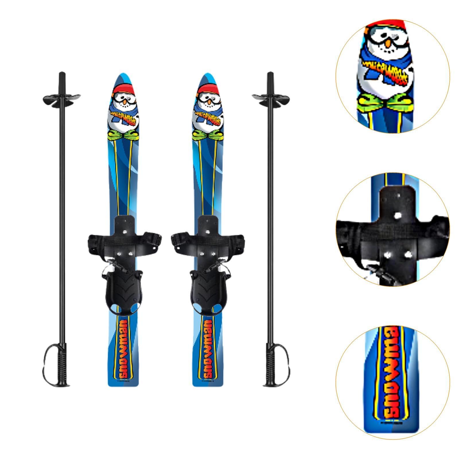 Harilla Skiblades Skiboards und Stöcke Schlittschuhe Snowboards Sportartikel Winterausrüstung mit Universalbindung Outdoor Kurzski