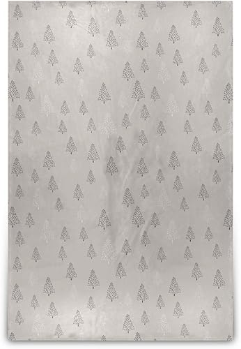 Miniatura 1 de KLL Christmas New Year Tree Plush Blanket Cozy Lightweight Spring Plush Blanket 60x90 Inches for Chair Living Room