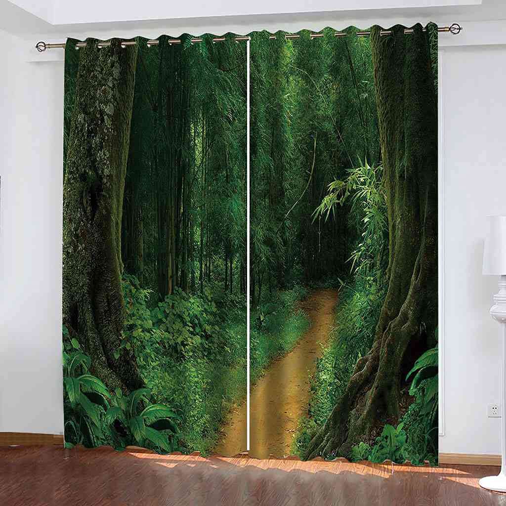 Rideaux de fenêtre occultants et isolants thermiques pour chambre