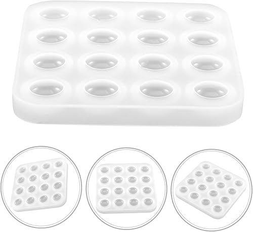 Miniatura 8 de Moldes redondos de silicona para resina Molde de para resina de gelatinas plantillas redondas de resina para manualidades, moldes de resina, moldes