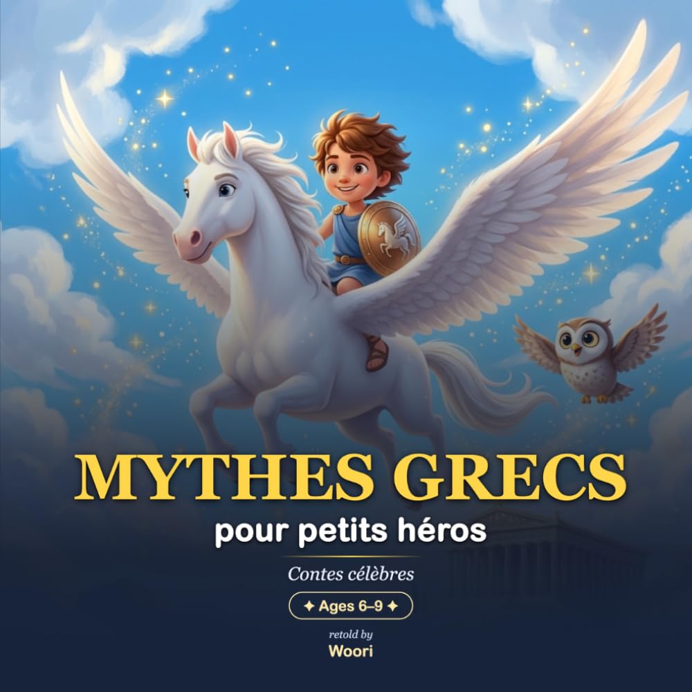 Mythes grecs pour petits héros: Contes célèbres — 10 mythes magnifiquement illustrés à lire à voix haute (6-9 ans)