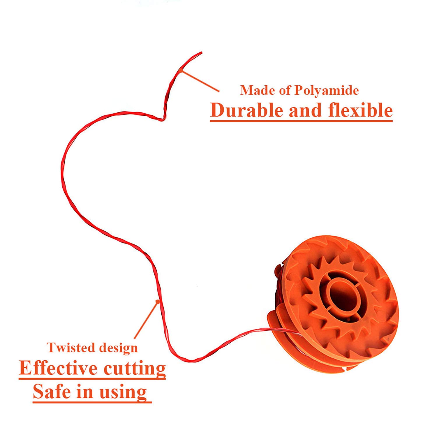 Worx Weed Eater Spool Replacement - 2 Pack -3 Worx Weed Eater Spool Replacement - 2 Pack -3