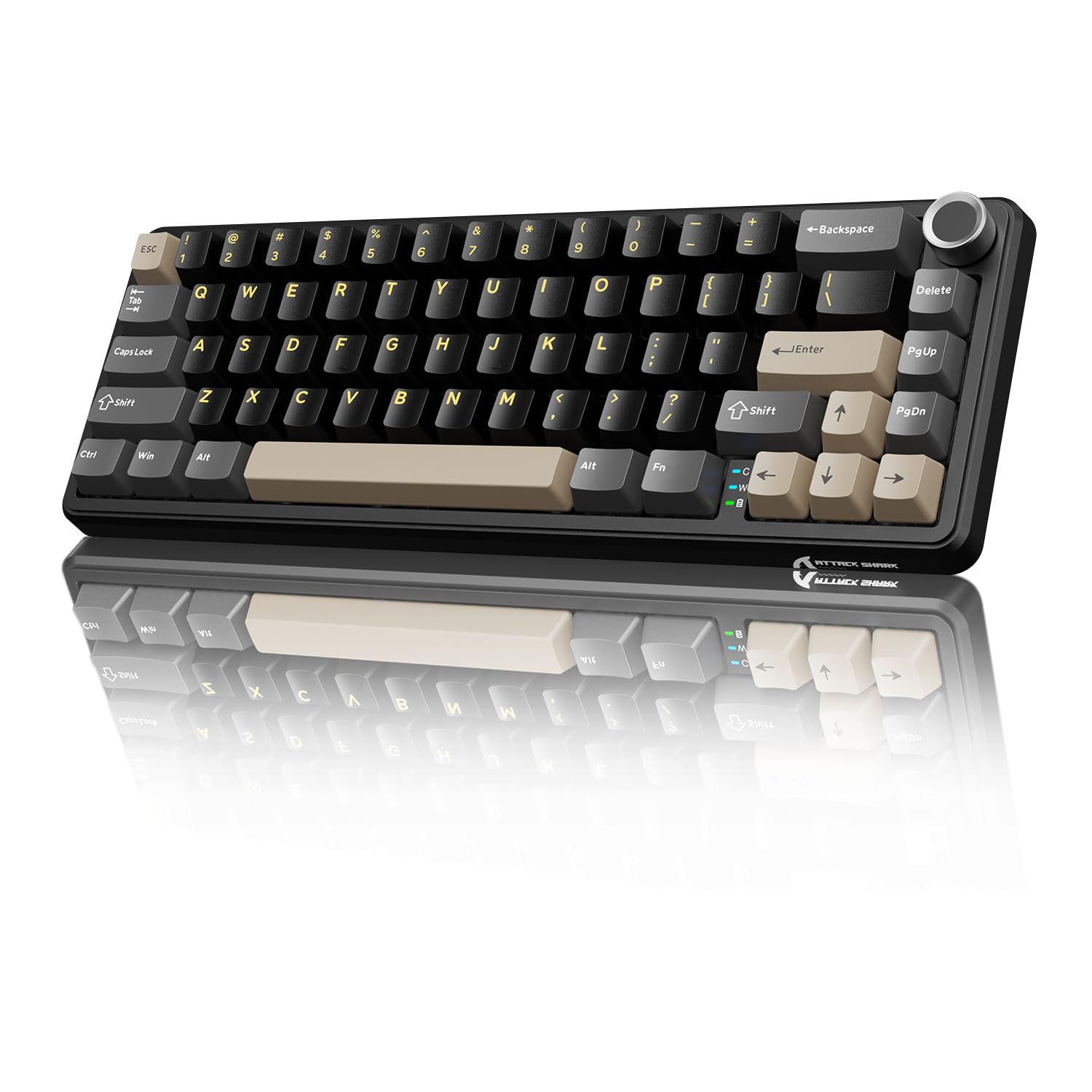 attack shark キーボード　x66 X66 Wireless Keyboard with Gasket Mount & RGB