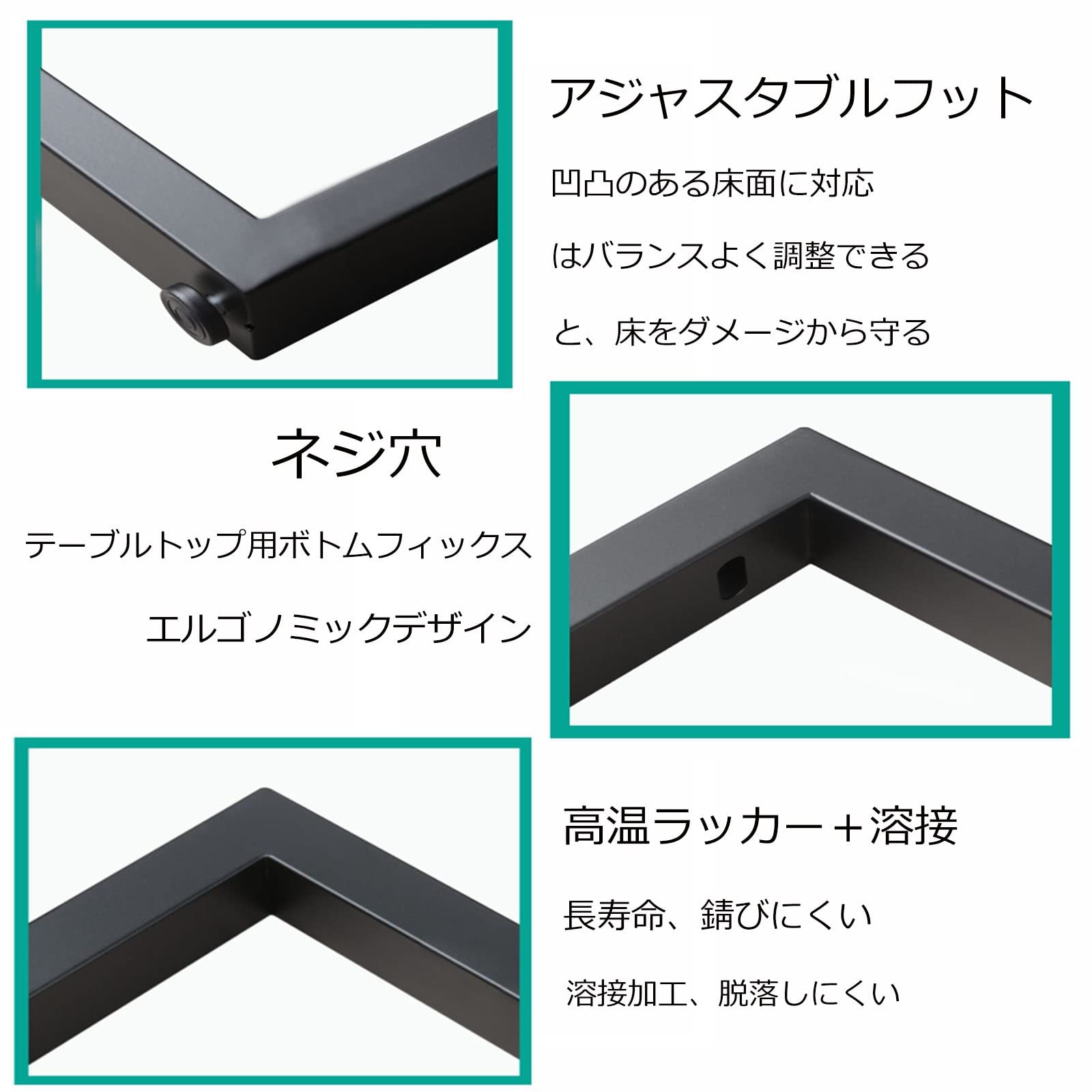 専用⌘送料込⌘鉄脚 Amazon｜テーブル脚、アイアン脚、テーブルキッツ脚、2本セット 工業用