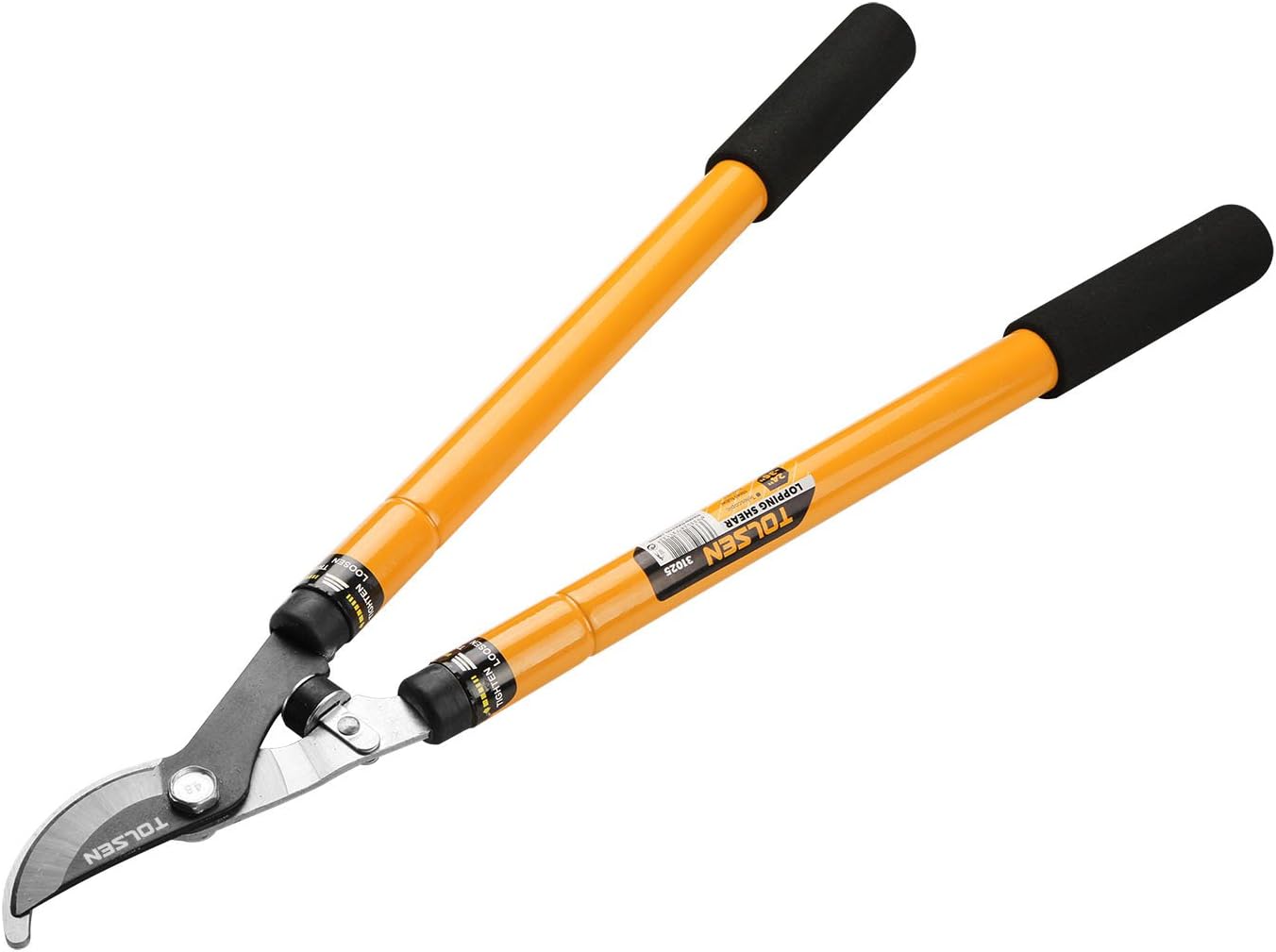 Extending Ratchet Bypass Loppers – Telescopic Handles, Heavy Duty Branch Pruner, Garden Tool