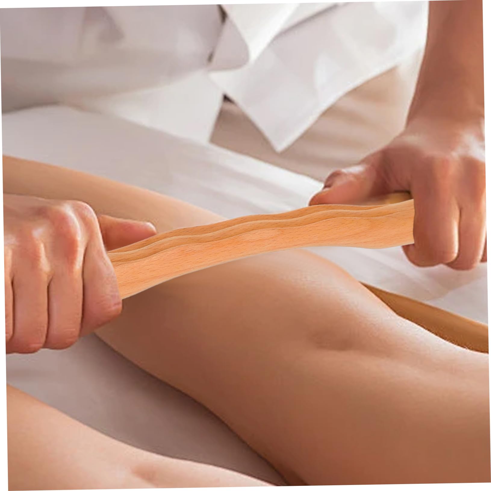 Ipetboom 4piezas Herramienta De Masaje De Madera Bastón De Masaje y Masajeador De Pies Para Relajación Corporal Para Aliviar La Tensión Muscular