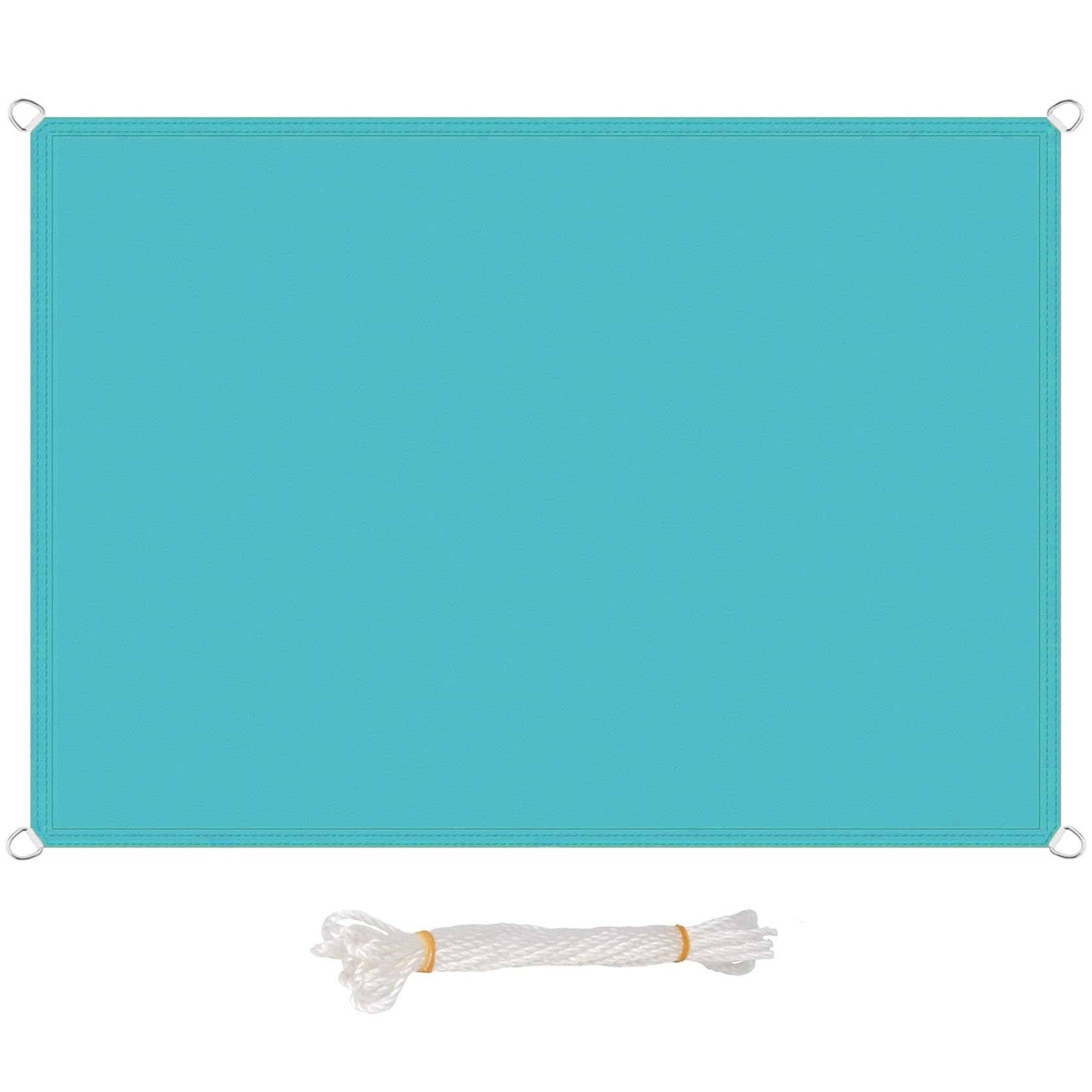 Voile d'ombrage imperméable 3x3m bleu ciel pour la terrasse et le balcon