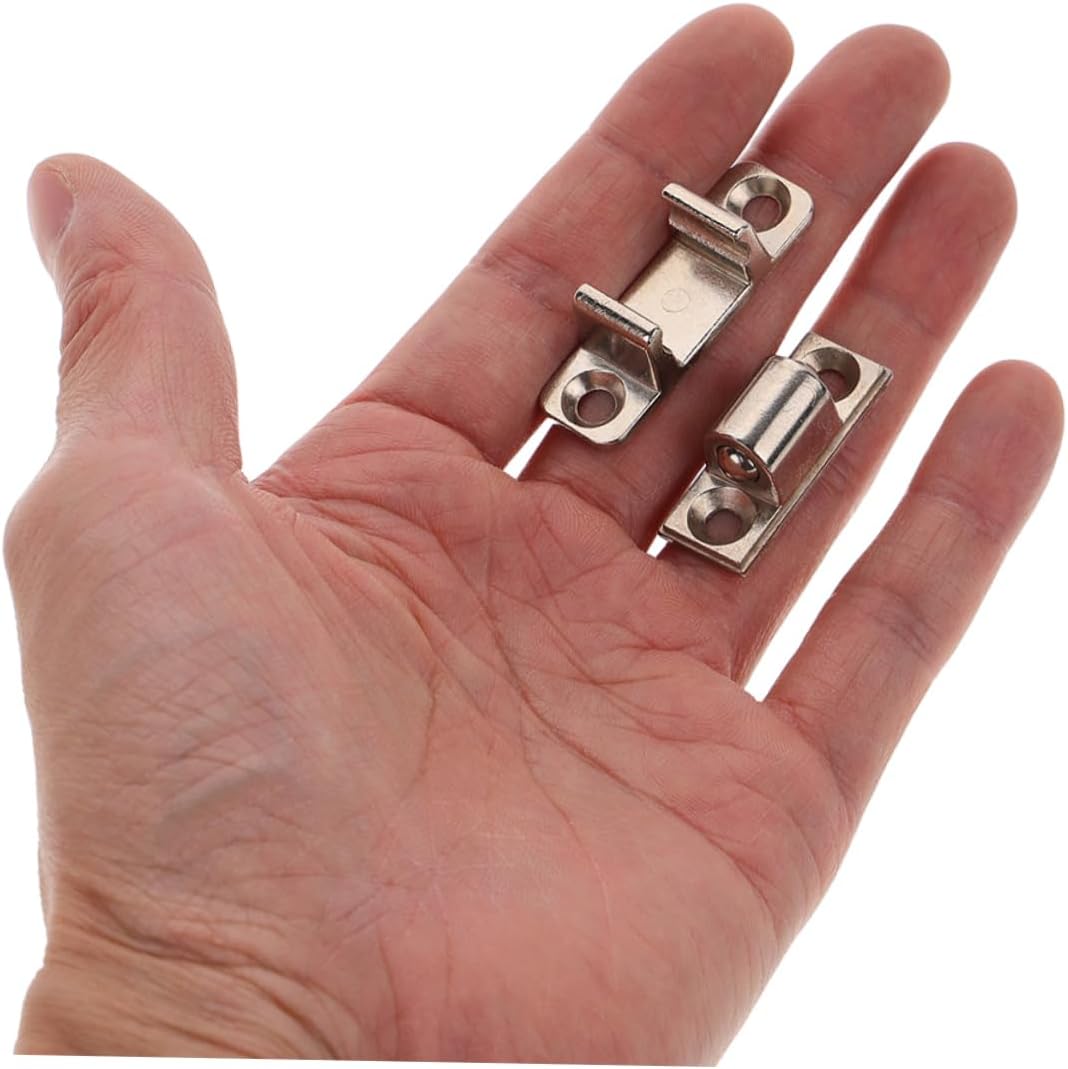 Glass Panel Latch Fasteners 6pcs Range Hood Stainless Steel