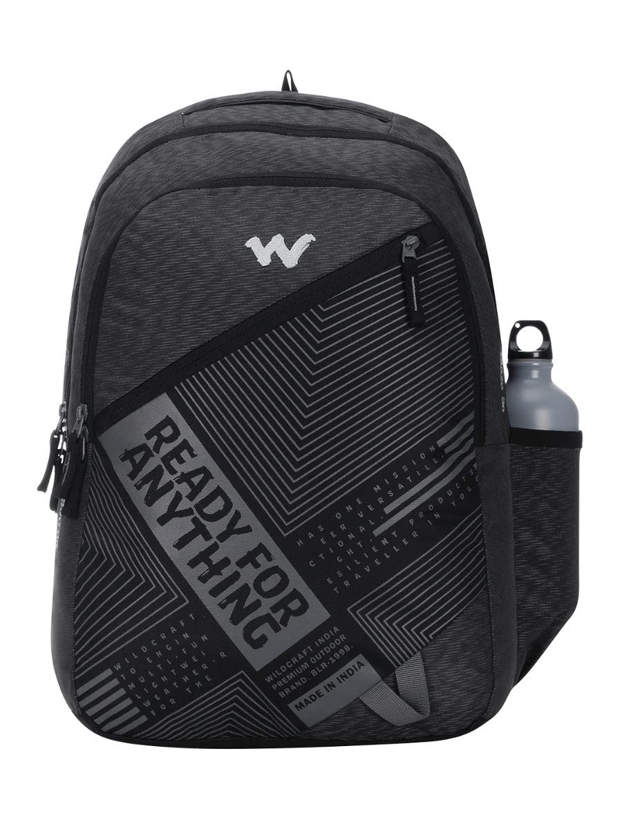 Wildcraft Blaze 30L Backpack with Rain Cover (12952) (Dark Grey)