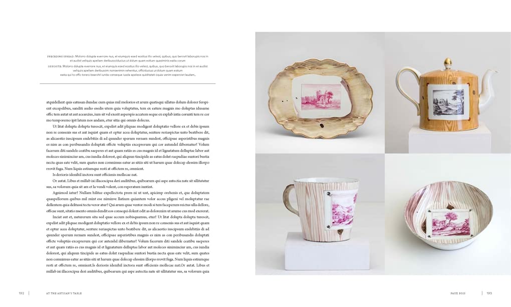 At the Artisan's Table /anglais