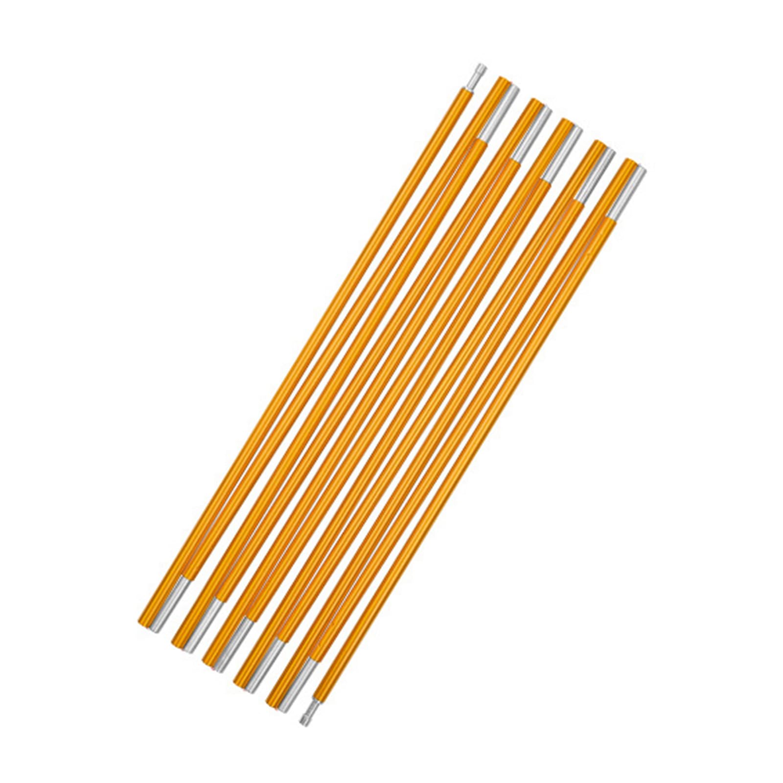 Teleskop-Aluminium-Zeltstangen, Reparatur-Set, 3,6 m, 4 m, 4,4 m, Wind- und Regenschutz, Camping-Zubehör, Aluminium-Zeltstangen Ersatz