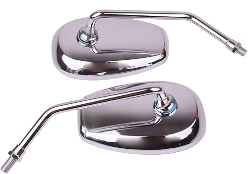 Miniatura 2 de Espejos retrovisores cromados compatibles con Yamaha Vino 125 YJ125 2007