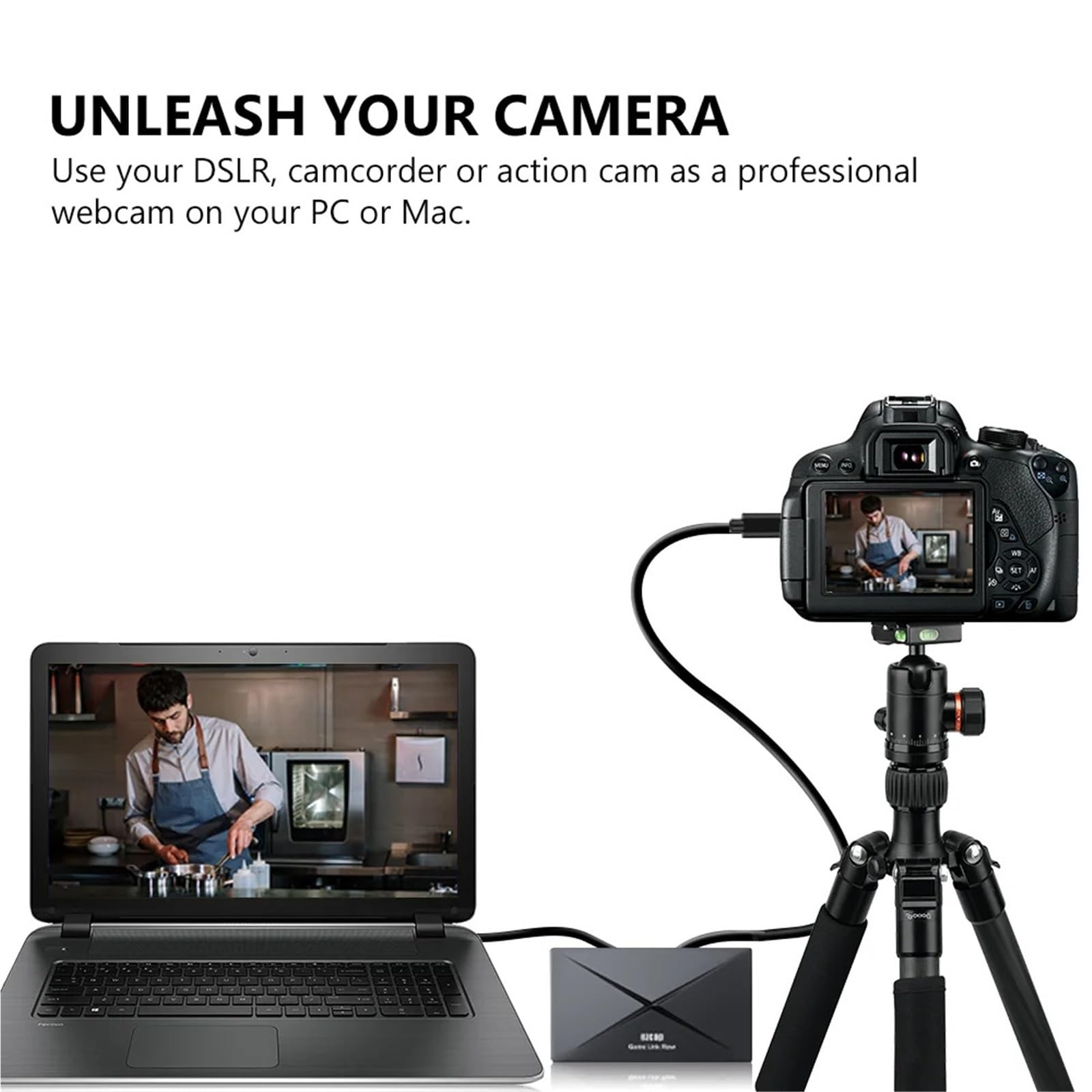 Scheda di acquisizione video HDMI 4K USB3.0 Gioco Live Streaming e cattura video fino a 1080p120 o 2160p30