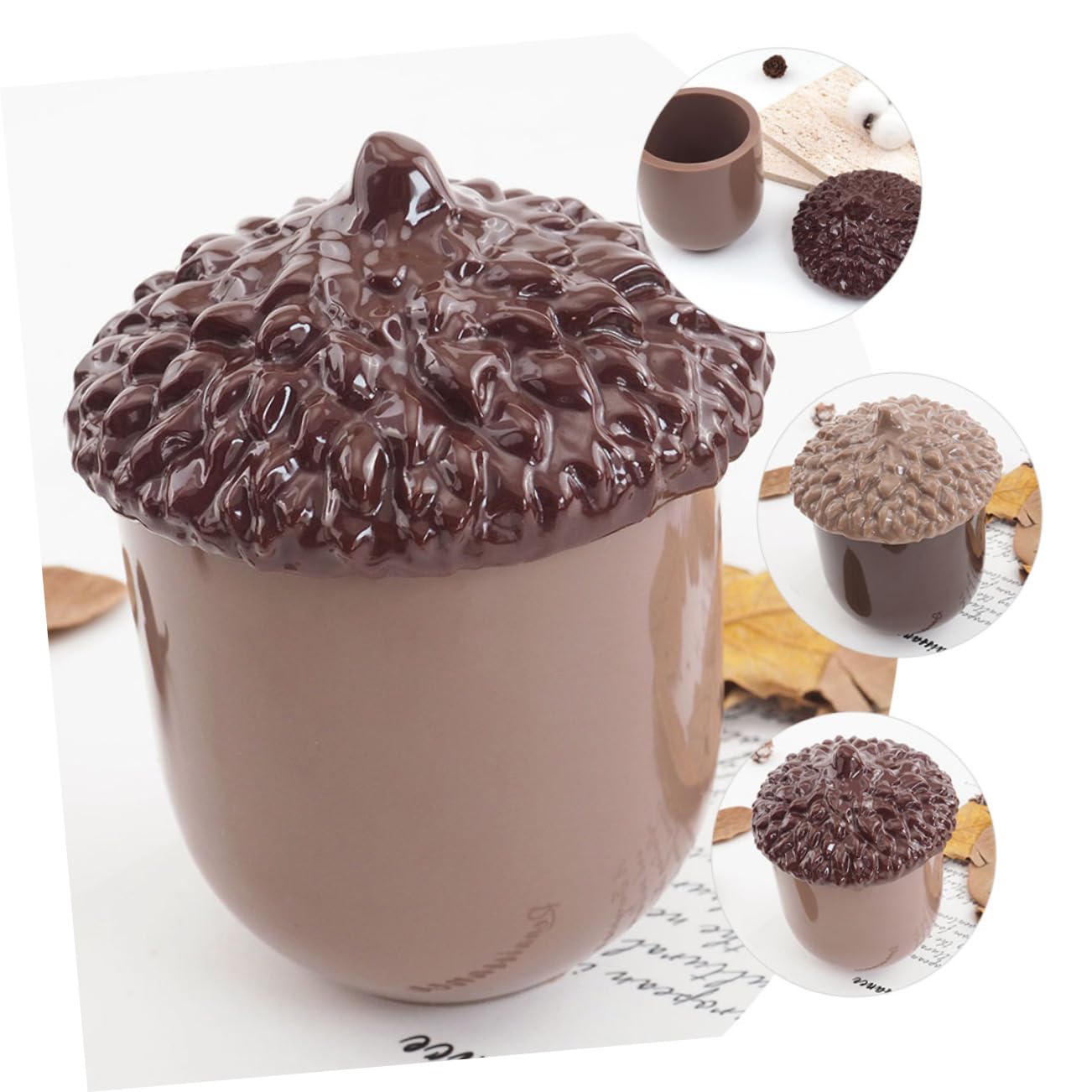 Lurrose 3 Pièces Accessoire Bricolage Decoration Stockage Pots décor Moule Bougie Moule à panettone Moule en Silicone pour bonbonnière moules de fête en Silicone Gel de silice