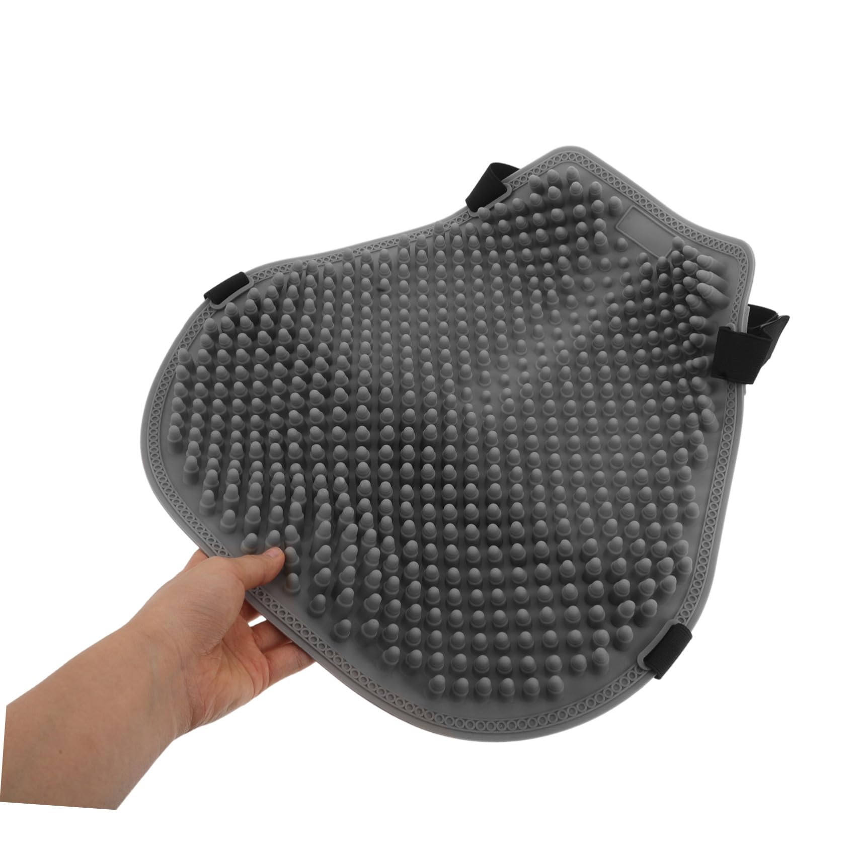 Coprisella in Silicone Traspirante per Moto Cuscino Sedile Antiscivolo in Gel Ammortizzazione Ergonomica e Protezione Solare per Viaggi Lunghi e Guida Confortevole