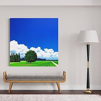 額縁付き】 永井博(Hiroshi Nagai) A2ポスター ② 額縁付き 額縁付き】 永井博(Hiroshi Nagai) A2ポスター ② 額縁付き