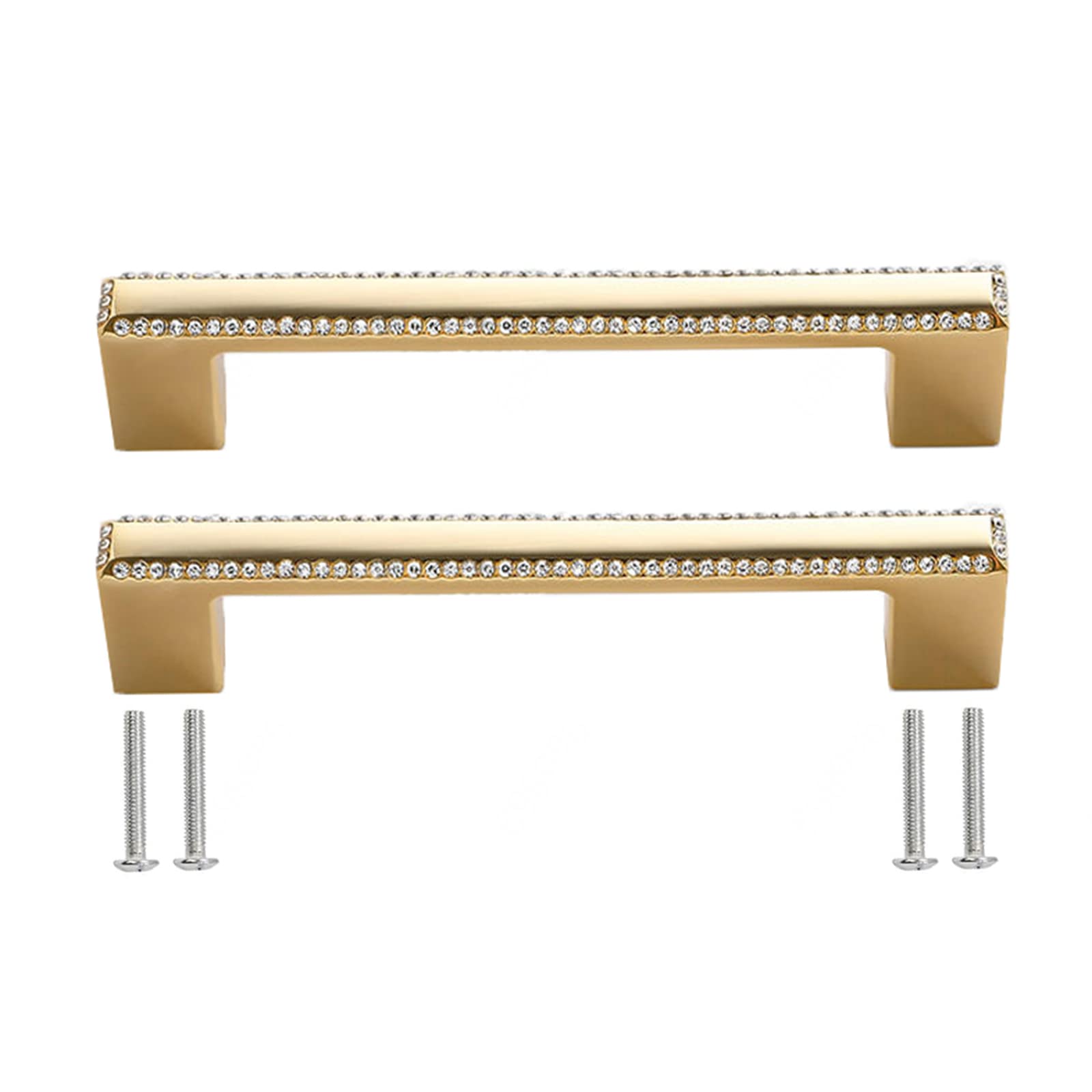 Poignées de porte strass dorées pour redonner vie à vos meubles