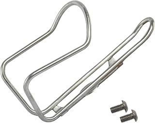 Durable Water Bottle Cage, Titanium Cycling Drinking Bottle Holder, Bike Bottle Cage for MTB, Mountain Road Bikes